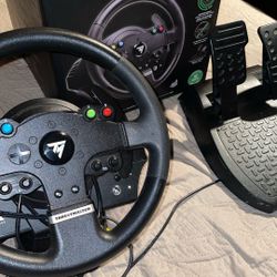 thrustmaster tmx . gaming steering wheel 
