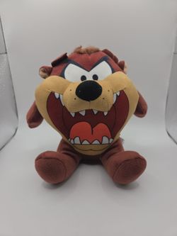 Toy Factory 7 Inch Taz Tasmanian Devil Plush Stuffed Looney Tunes Toy