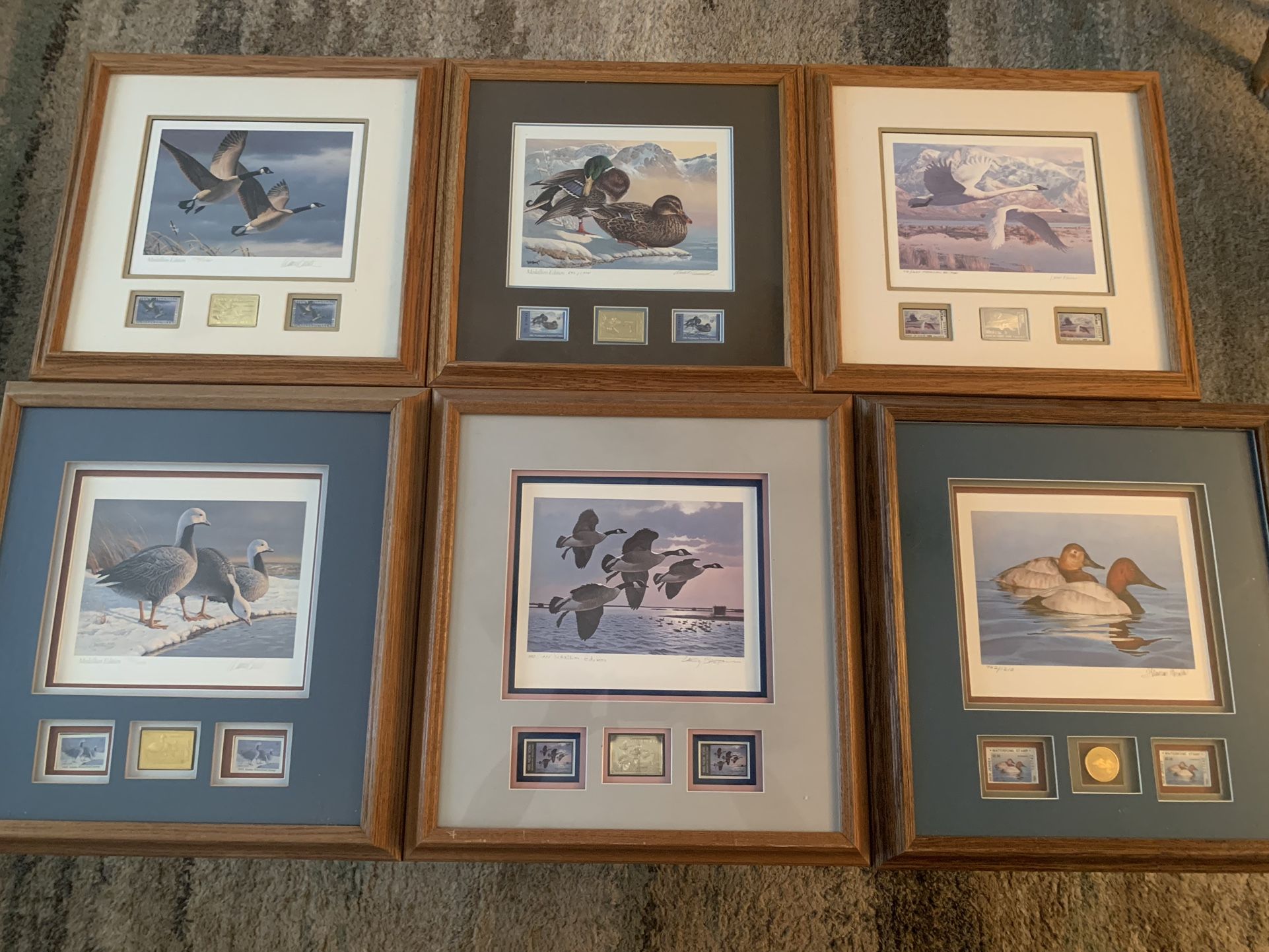Collection Of 8 Ducks Unlimited