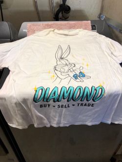 Diamond Buy Sell Trade Bugs Bunny Graphic Tee