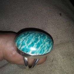 Turquoise .925 Hand Made.