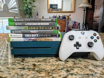 Xbox One S system complete with games