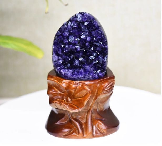 Genuine Amethyst Cluster Geode