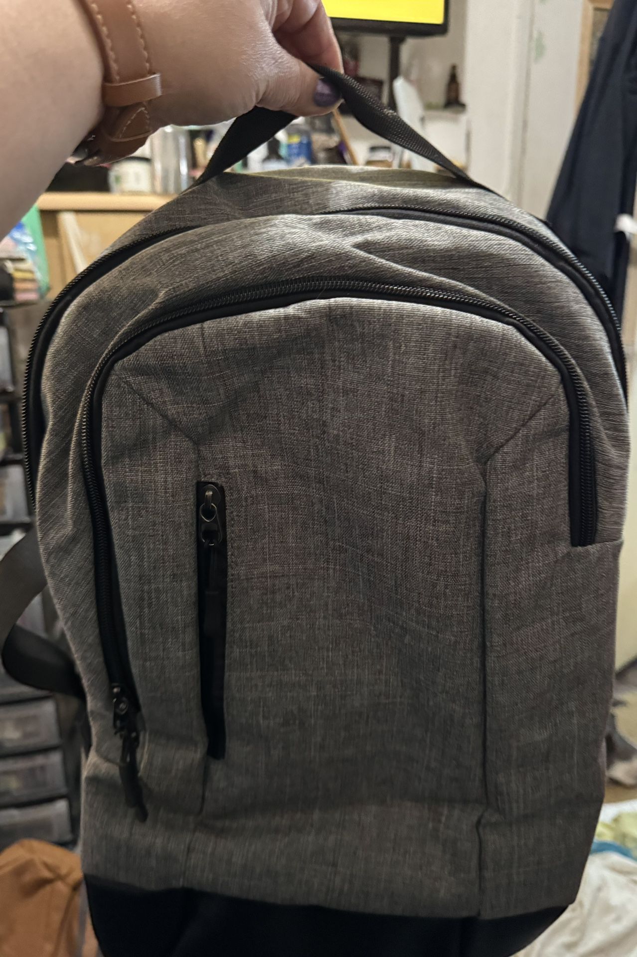 Protege Grey 20” Convertible Backpack 