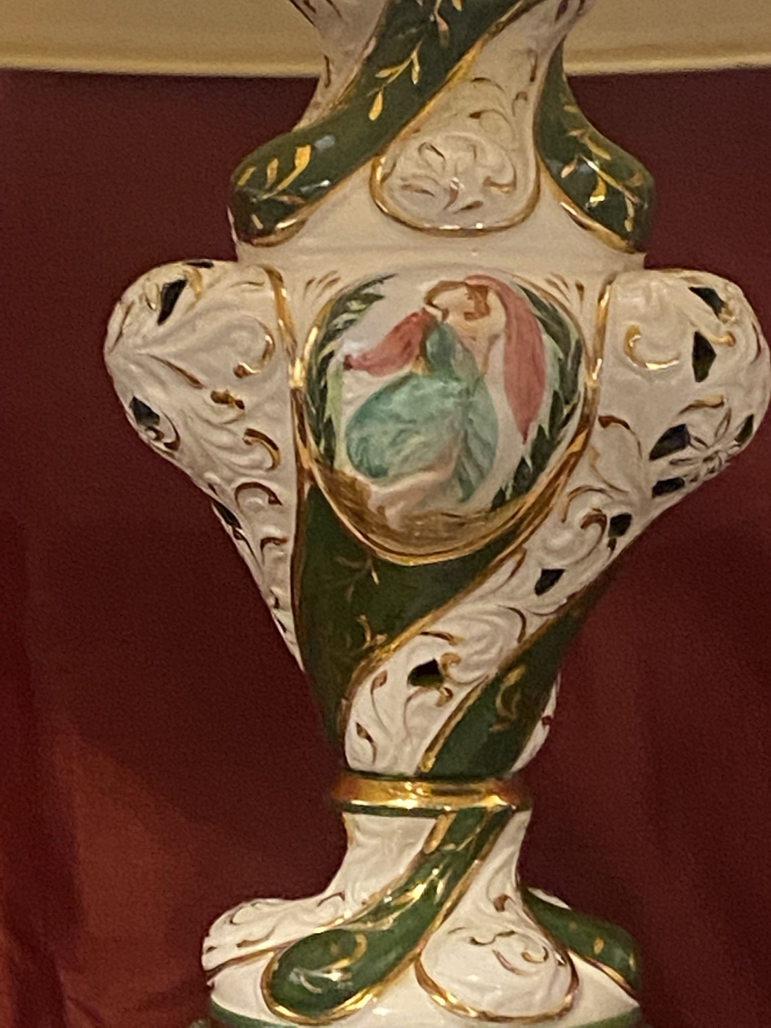 Capodimonte Antique Lamp