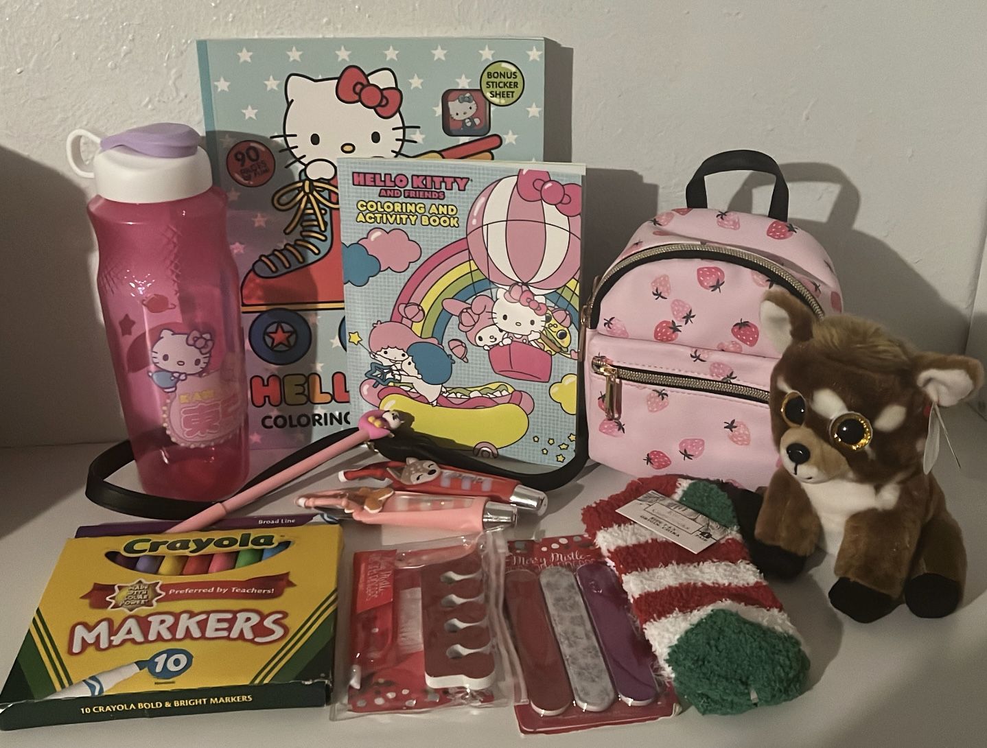 Hello Kitty Christmas Little Girl Set