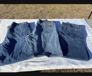 Men’s Jeans Lot Of 3 Pairs Size 38-40