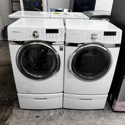 SAMSUNG WASHER AND GAS DRYER