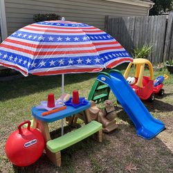 Outdoor toy bundle