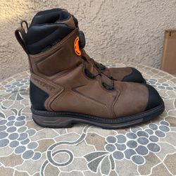 WORK BOOTS ARIAT COMPOSITE TOE WATERPROOF SIZE 13 MENS 