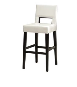 White counter stool