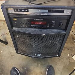 Audio2000'S AKJ7801 Singer's Power I Karaoke System