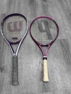 Wilson And Prince Tennis Racket , Used Price $35