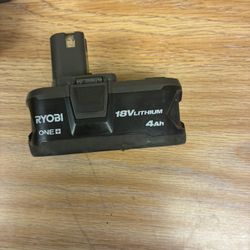 18v 4HA Ryobi Battery