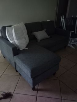 New Gray Couch