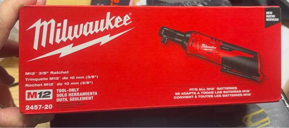 M12 12V Lithium-Ion Cordless 3/8 in. Ratchet (Tool-Only)