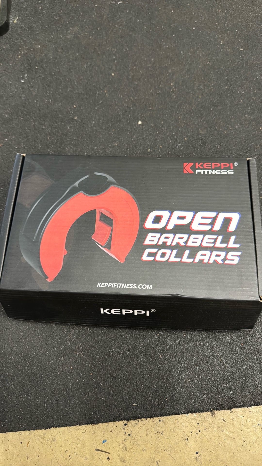 Keppi open barbell collars clamp