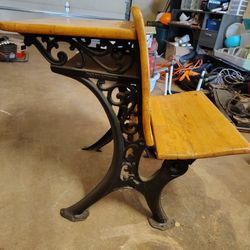 19th Century School Desk
