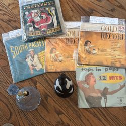 Vintage Records And  Bells 