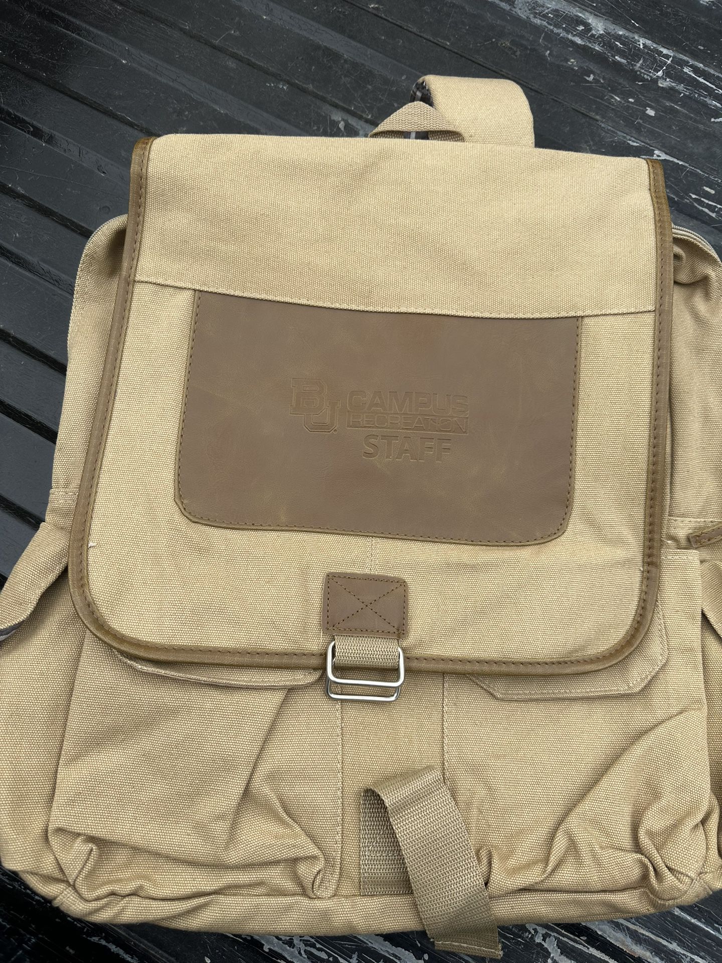Baylor Tan School Bag