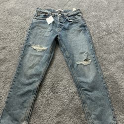 NWT Zara Slim Cropped Jeans don’t stretch and It runs like size 27