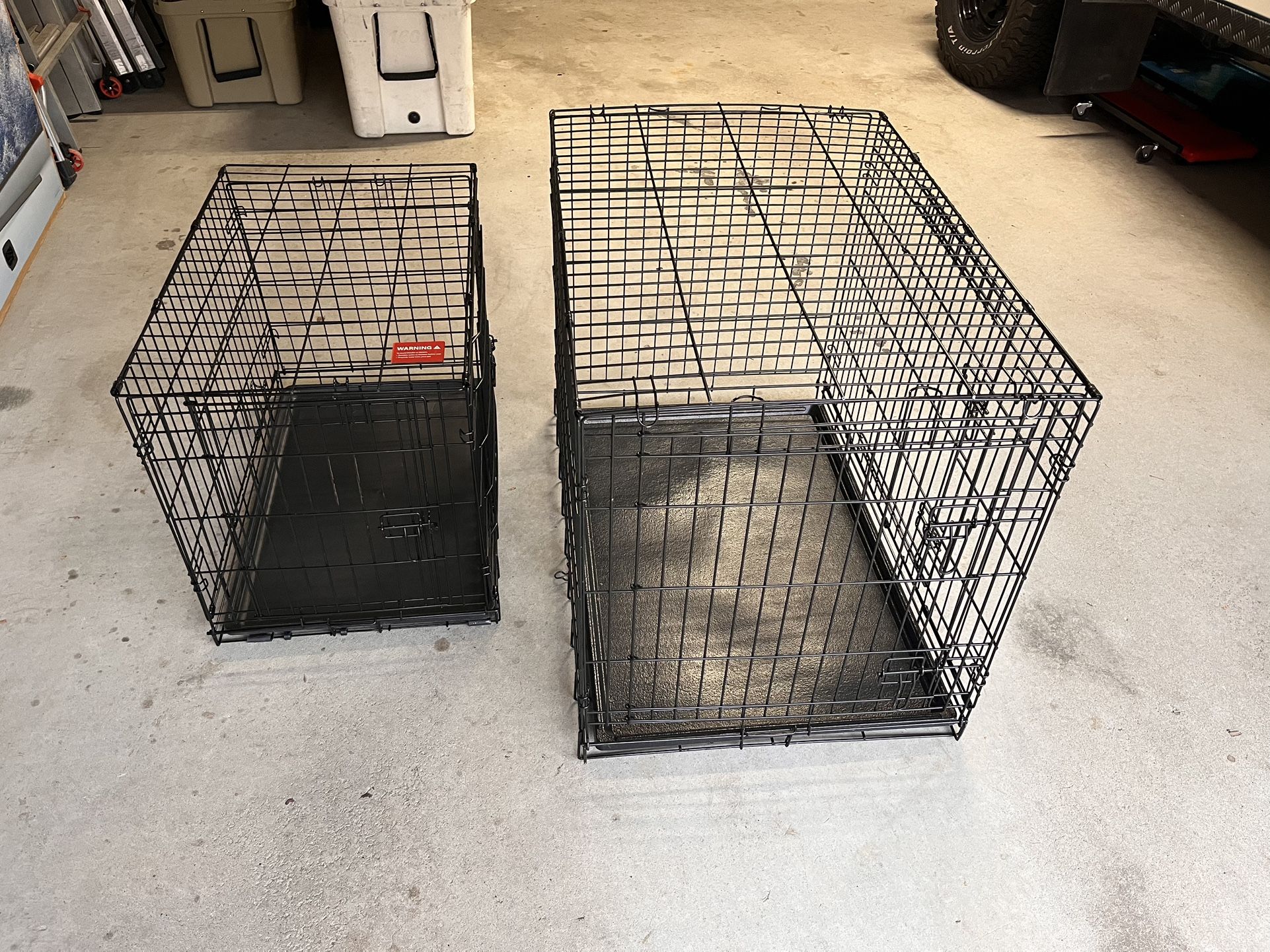 2 Dog Crates