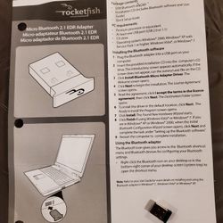Rocketfish Micro Bluetooth EDR Adapter