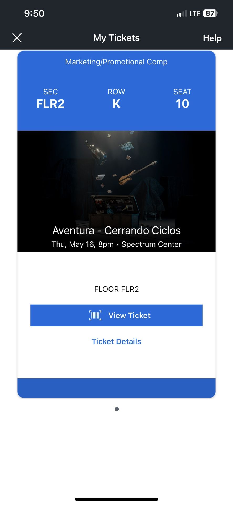 Aventura Ticket