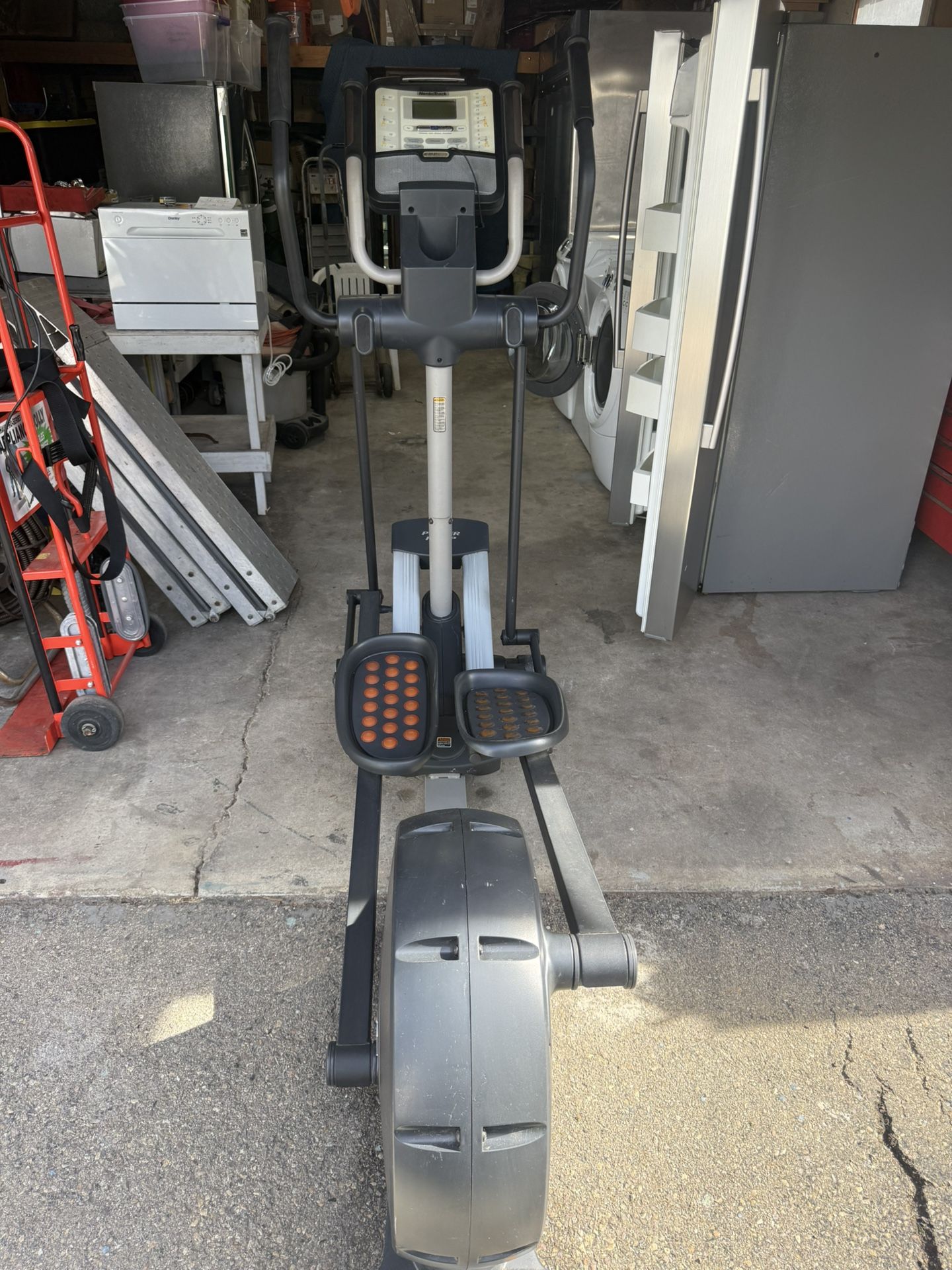 nordictrack audiostrider 990 Space Saver Gym Workout Garage Exercise Works Good