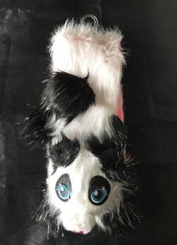 JUSTICE FURRY PANDA SCARF