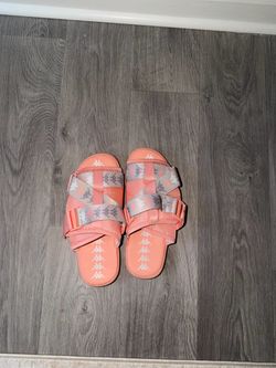 Kappa Slide Sandals Coral Pink