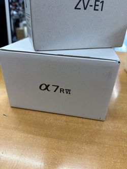 New Sony a7r vi a7r mark vi