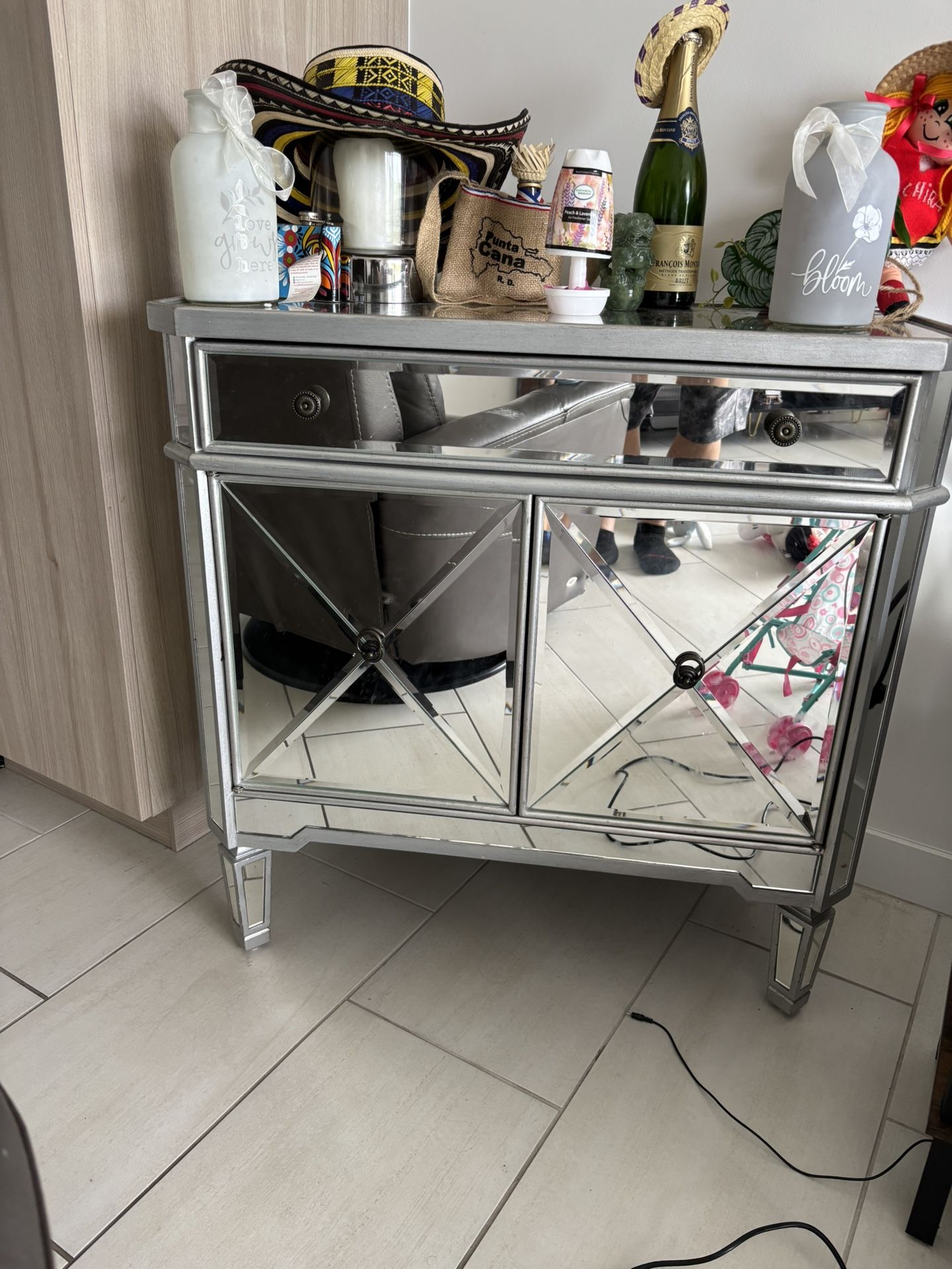 Mirror Cabinet Stand