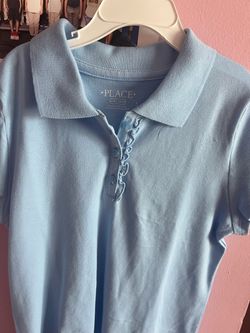Girl uniform shirt from children place 4 shirts size 10/12