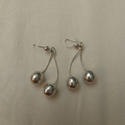 925 Silver  Cherry Earrings 