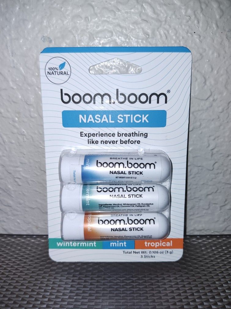 Brand NEW! 🐽   Boom Boom - Nasal Sticks (((PENDING PICK UP)))