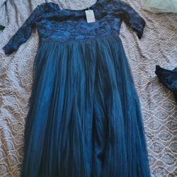 Blue Dress Xl