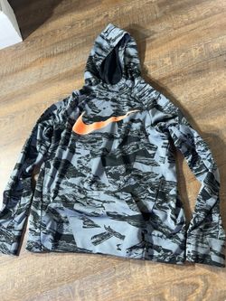 Nike Camo Dri Fit Hoodie  Youth XL