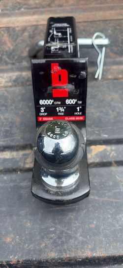3” Drop hitch