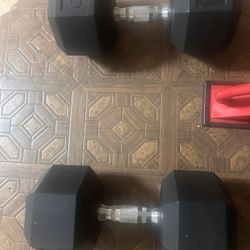 60 Pounds Dumbbells As A Pair 