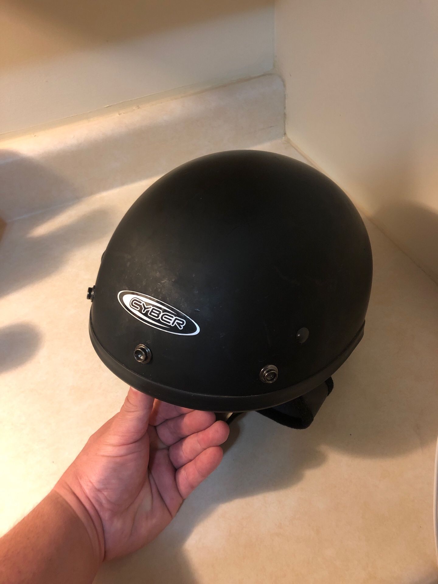 XL motorcycle helmet