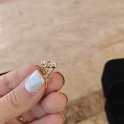 10 Carat Diamond Ring Studs 