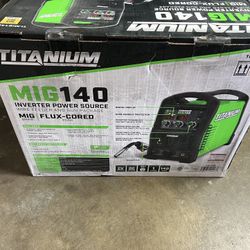 TITANIUM MIG 140 Professional Welder with 120V Input