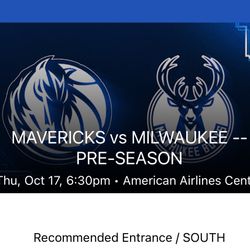 Mavs Vs Bucks PRE SEASON !!!!!