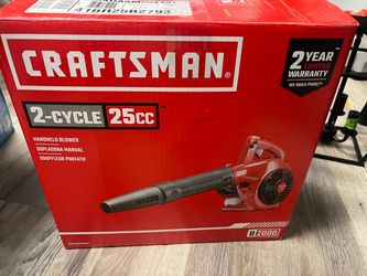 Craftsman B2000 25-cc 2-cycle 410-CFM 180-MPH Gas Handheld Leaf Blower