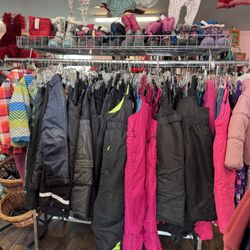 Kids Boys Girls Youth Toddler Children’s Snow Bibs Clothes Pants Coats Boots 