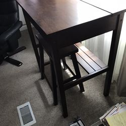 Desk With Stool Seat