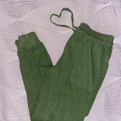 Olive Green Joggers