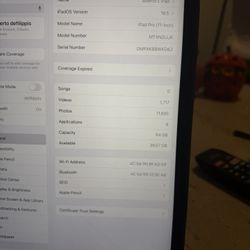 iPad Pro 11” A1980