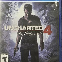 UNCHARTED 4 FOR THE PS4